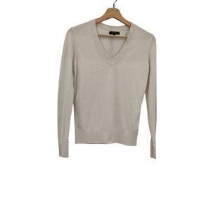 Quince Tan Sleeved Top XS
